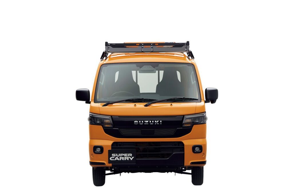 suzuki super carry, kei truck custom, hard cargo kei truck, kei truck utility build, mini truck customization, kei truck accessories, super carry build